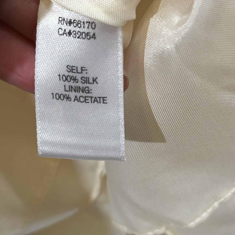 NWOT Anthropologie BHLDN Hitherto Ivory Fondant Tea Wedding Dress - Picture 4 of 10
